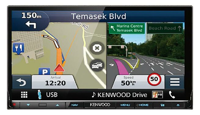 Kenwood DNX8170DABS Android Navi / Carplay Ajoneuvotietokone-0