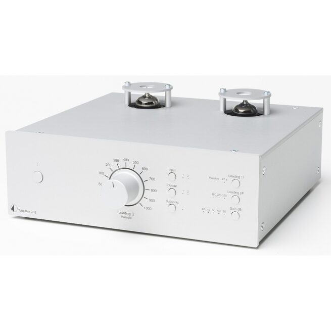 tubebox ds2 silver radiokulma.fi Pro-Ject Tube Box DS2 riaa esivahvistin Pro-Ject RIAA Esivahvistin putkitoteutuksella, ensiluokkainen riaa korjain jossa high end soundi! Yhteensopiva MM ja MC äänirasioiden kanssa, tämä on ehdoton valinta perinteistä äänentoistoa arvostavalle.