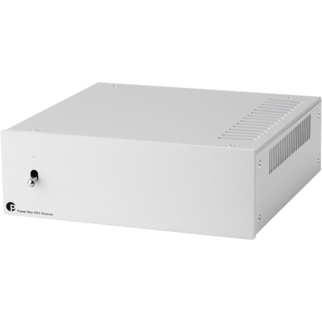 Power Box DS3 Sources slant radiokulma.fi Pro-Ject Power Box DS3 Sources Lineaarinen virtalähde kuudelle Pro-Ject tuotteelle, parempi äänenlaatu järeämmällä virtalähteellä.