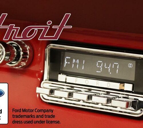 Retrosound Detroit Ford Mustang 64-66 malli-0