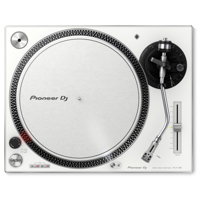 plx 500 w main 1 Pioneer PLX-500 DJ Vinyylisoitin, Suoraveto Pioneer PLX-500 on ulkonäöltään yhteneväinen PLX-1000 ammattilais levysoittimen kanssa ja tuottaa lämpimän, selkeän analogisen äänen. Vankka rakenne erinomaisella tärinöiden vaimennuksella ja tarkalla äänentoistolla, tämä korkeavääntöinen levysoitin sisältää USB lähdön joten voit tehdä vinyyleistäsi digitaaliset kopiot ilmaisella rekordbox ohjelmistolla. Voit myös yhdistää PLX-500 levysoittimen rekordbox dvs Plus pakettiin, yhteensopivaan mikseriin ja RB-VS1-K aikakoodivinyyliin matalalatenssiseen digiaudion scratchaykseen aidolla vinyylituntumalla.