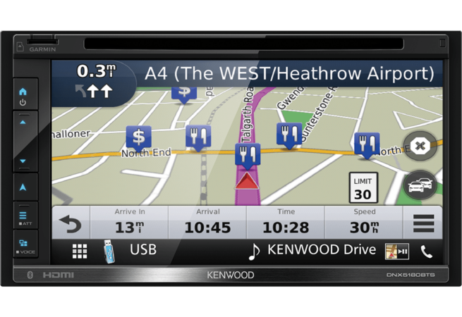 Kenwood DNX5180BTS 6.8" A/V Navimediakeskus
