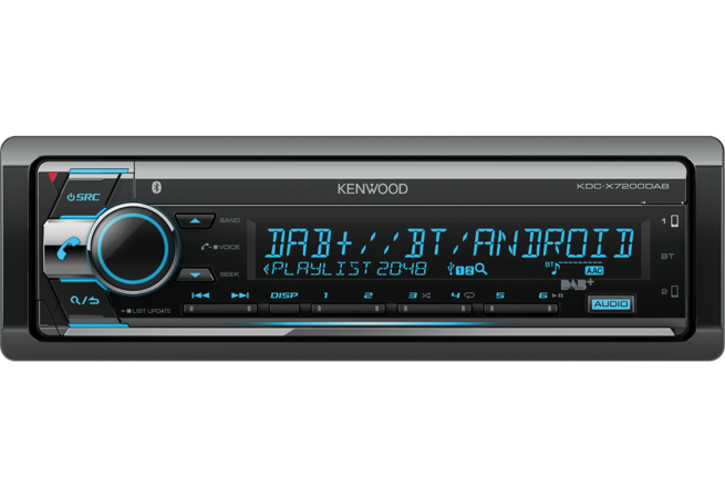 Kenwood KDC-X7200DAB CD-Vastaanotin Bluetooth