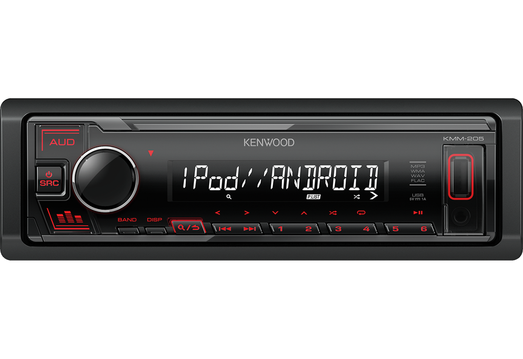Kenwood KMM-205 USB Mediaradio