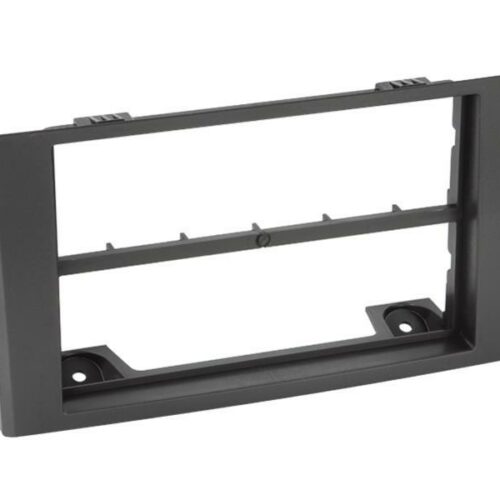 2-DIN Soitinkehys with middle bar Iveco Daily black