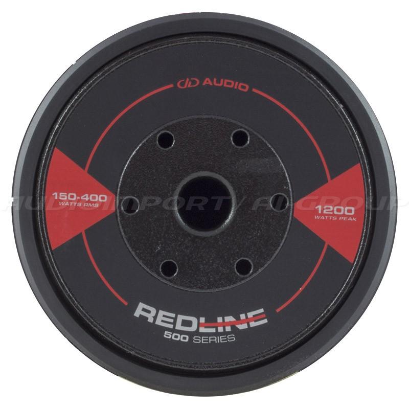 DD Audio Redline 508d D4 8" 2 x 4 ohm, 150-400Wrms
