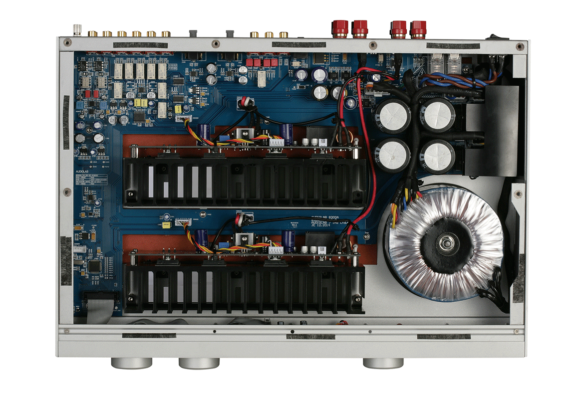 Audiolab 8300A Integroitu stereovahvistin, AB-luokka, 2 x 75W