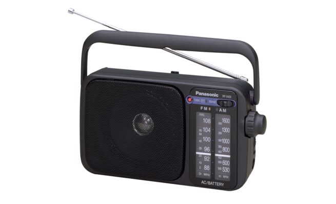 Panasonic RF-2400DEG-K Kannettava radio, paristo & sähkö