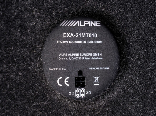 Alpine SWC-W84S907 MB Sprinter (W907/W910) Subwoofer