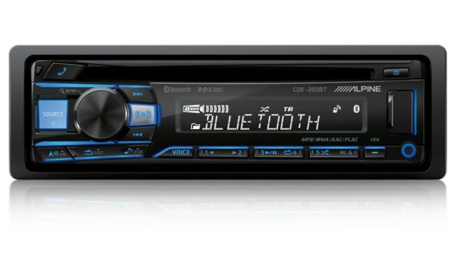Alpine CDE-203BT CD/Bluetooth Autoradio