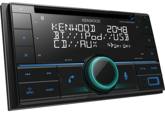 Kenwood DPX-5200BT 2DIN CD/USB Bluetooth