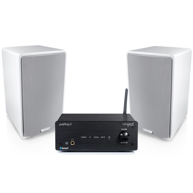 Kompakti HiFi äänentoistojärjestelmä televisioon & Bluetooth