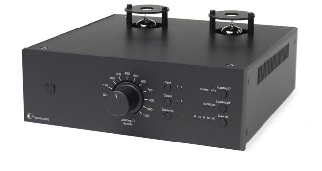 tubebox ds2 black 4 2 Pro-Ject Tube Box DS2 riaa esivahvistin Pro-Ject RIAA Esivahvistin putkitoteutuksella, ensiluokkainen riaa korjain jossa high end soundi! Yhteensopiva MM ja MC äänirasioiden kanssa, tämä on ehdoton valinta perinteistä äänentoistoa arvostavalle.