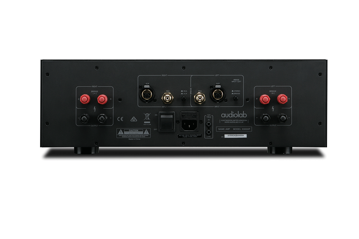 Audiolab 8300XP Stereo-päätevahvistin 2 x 140 W (8Ω)