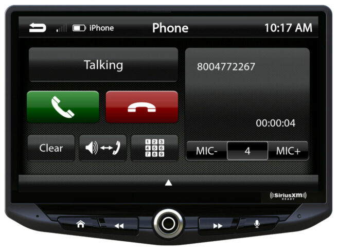 Stinger heigh 10 UN1810 AndroidAutoMaps 11 Stinger HEIGH10 10" multimediasoitin Stingerin 10″ näytöllä oleva multimediasoitin. Apple CarPlay Android Auto Bluetooth RDS- ja DAB virittimet Neljän kameran sisääntulot Optinen lähtö