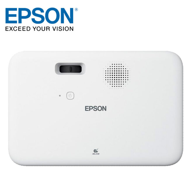 Epson FH02 1 Epson EH-TW6150 3LCD 4K PRO-UHD -kotiteatteriprojektori Valkokangaselämyksen luominen kotona on helppoa tämän Full HD -projektorin avulla. Se sopii erinomaisesti myös toimistoon tai luokkahuoneeseen. Voit heijastaa jopa 391” näytön ja projektorissa on Android TV3. Projektorin käyttöönotto on helppoa, ja se tuottaa tarkan ja kirkkaan kuvan 3 000 lumenin kirkkaudella. Kestävä ratkaisu, joka pitkäkestoisen lampun ansiosta tarjoaa viihdettä 18 vuoden ajaksi¹.    