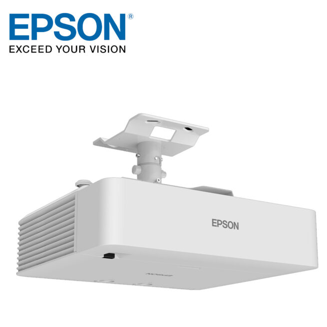 Epson L570U 4 Epson EB-L570U 3LCD WUXGA -laserprojektori 5 200 lumenin kiinteälinssinen laserprojektori, joka sopii erinomaisesti opetus- ja yrityskäyttöön sekä nähtävyyksiin. Ylitä visiosi Epsonin kompaktilla 3LCD-tekniikalla varustetulla laserprojektorilla, joka tuottaa teräviä ja laadukkaita 4K-kuvia. EB-L570U tarjoaa tehokkaita, käytännöllisiä ja luovia esitysratkaisuja eri toimialoille.