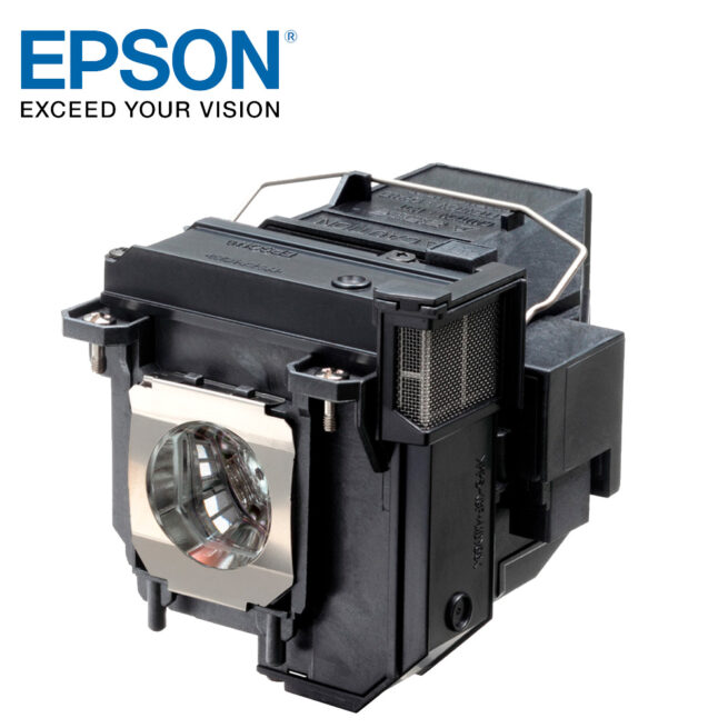 Epson projektorilamppu ELPLP80 Epson ELPL80 -alkuperäinen projektorilamppu Alkuperäinen Epson ELPL80 vaihtolamppu Epson projektoreille. Lamppu on helppo vaihtaa mukana tulevan kotelon ansiosta. Sopii mm. EB-595Wi -projektorille. Lampun takuu 6 kk