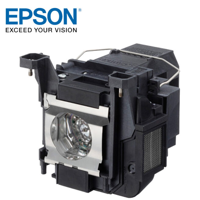 Epson projektorilamppu ELPLP89 Epson ELPLP89 -projektorin lamppu Alkuperäinen Epson lamppu (V13H010L89) projektoreille. Sopii malleille: TW9400, TW9400W, TW9300, TW9300W, TW7400, TW7300. Lampun takuu 12 kk
