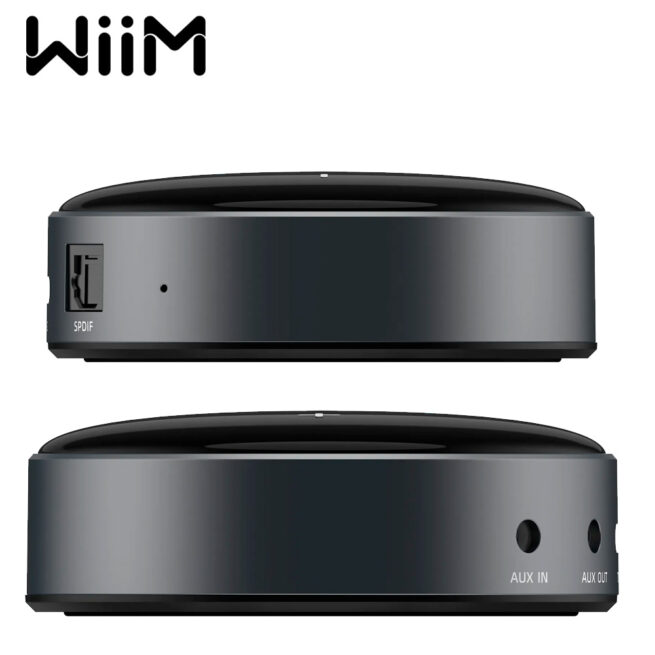 WiiM 2 WiiM Mini audiostriimeri/ multiroom- verkkosoitin Erittäin helppokäyttöinen kompakti verkkostriimeri, jonka mobiilisovellus tarjoaa eturivin striimauspalvelut ja mahdollisuuden koko kodin langattoman äänijärjestelmän luomiseen. WiiM Mini tukee korkean resoluution äänen toistoa WiFi-yhteydellä. Sen avulla voit tuoda laadukasta äänisisältöä Apple AirPlay 2:n ja Spotify/TIDAL Connectin kautta jo olemassa olevaan äänijärjestelmääsi.