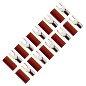 FOUR Connect 4-690825 M4 haarukkaliitin 6.0mm2, 10x punainen