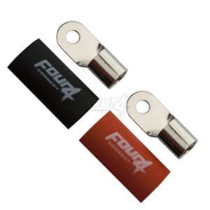 FOUR Connect 4-690915 M6 rengasliitin 35mm2, 1x punainen ja 1x musta