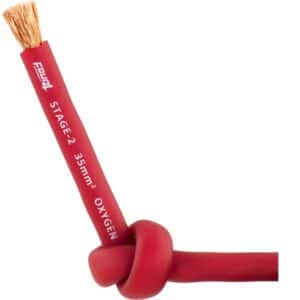 4Connect STAGE2 35mm2 OFC-virtakaapeli, punainen ja harmaa