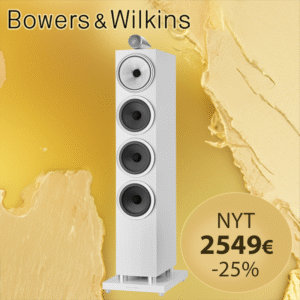 Bowers & Wilkins 702 S3 -lattiakaiutin valkoisena, -25 % kampanja Radiokulma.fi