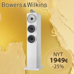 Bowers & Wilkins 703 S3 -lattiakaiutin valkoisena, -25 % kampanja Radiokulma.fi