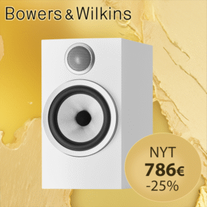 Bowers & Wilkins 706 S3 -jalustakaiutin valkoisena, -25 % kampanja Radiokulma.fi