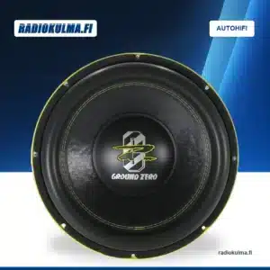 Ground Zero GZHW 30XSPL-D2 12 tuuman SPL-subwoofer edestä kuvattuna.