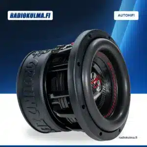 Ground Zero Hydrogen GZHW 20 -subwoofer etuviistosta kuvattuna.