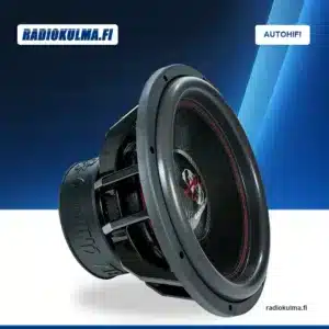 Ground Zero Hydrogen GZHW 38 -subwoofer etuviistosta kuvattuna.