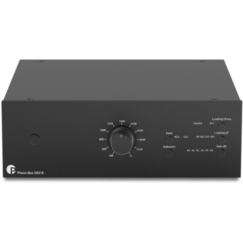 Pro-Ject Phono Box DS3 B, RIAA levysoitin esivahvistin