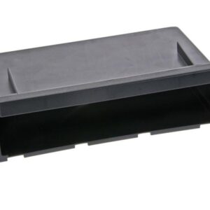 Pocket for 2-parted 2 DIN Soitinkehyss