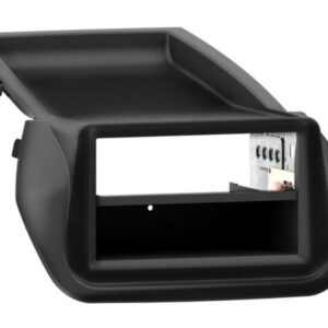 2-DIN Soitinkehys kotelolla Fiat/ Citroen/ Peugeot black