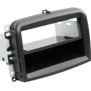2-DIN Soitinkehys kotelolla Fiat 500L > black