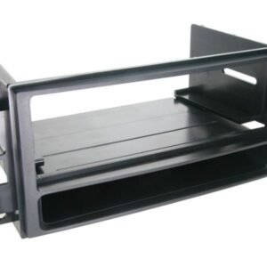 1-DIN Soitinkehys kotelolla Chrysler / Dodge / Jeep black