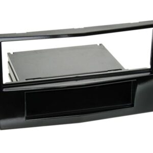 1-DIN facia kotelolla Opel new" piano black""-DIN facia kotel"