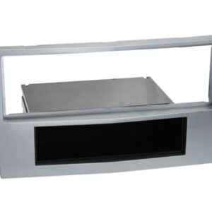 1-DIN Soitinkehys kotelolla Opel new" matt chrome""-DIN Soitinkehys"