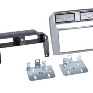 2-DIN Soitinkehys Fiat Grande Punto 2005->2009 anthracite