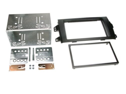 2-DIN Soitinkehys Fiat Sedici / Suzuki SX 4 2006 > black