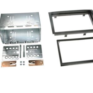 2-DIN Soitinkehys Citroen / Fiat / Peugeot black