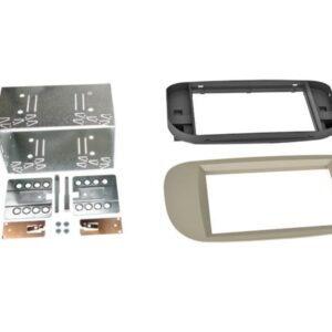 2-DIN Soitinkehys Fiat 500 / 500 C beige