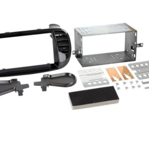 2-DIN Soitinkehys Fiat 500 / 500 C piano black