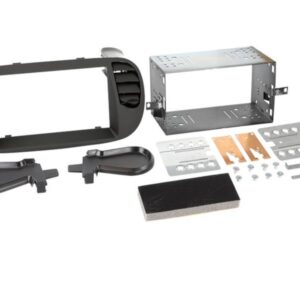 2-DIN Soitinkehys Fiat 500 / 500 C black
