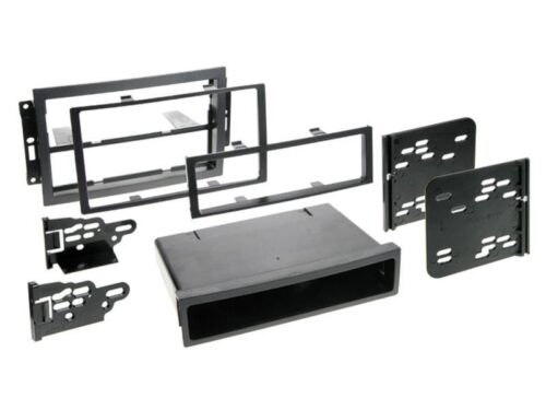 2-DIN Soitinkehys kotelolla Chrysler / Jeep black