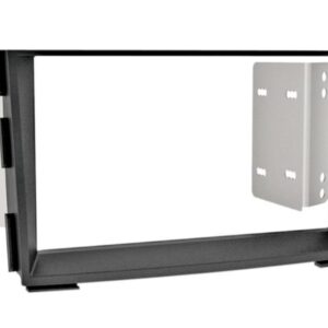 Kia Venga 11/2009 >2-DIN Soitinkehys, musta