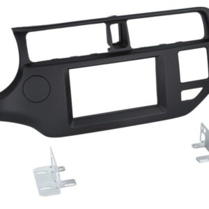 KIA RIO 9/2011 -> 2-DIN Soitinkehys, musta