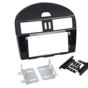 2-DIN facia Nissan Pulsar 2014-> / Tiida 2012-> > black